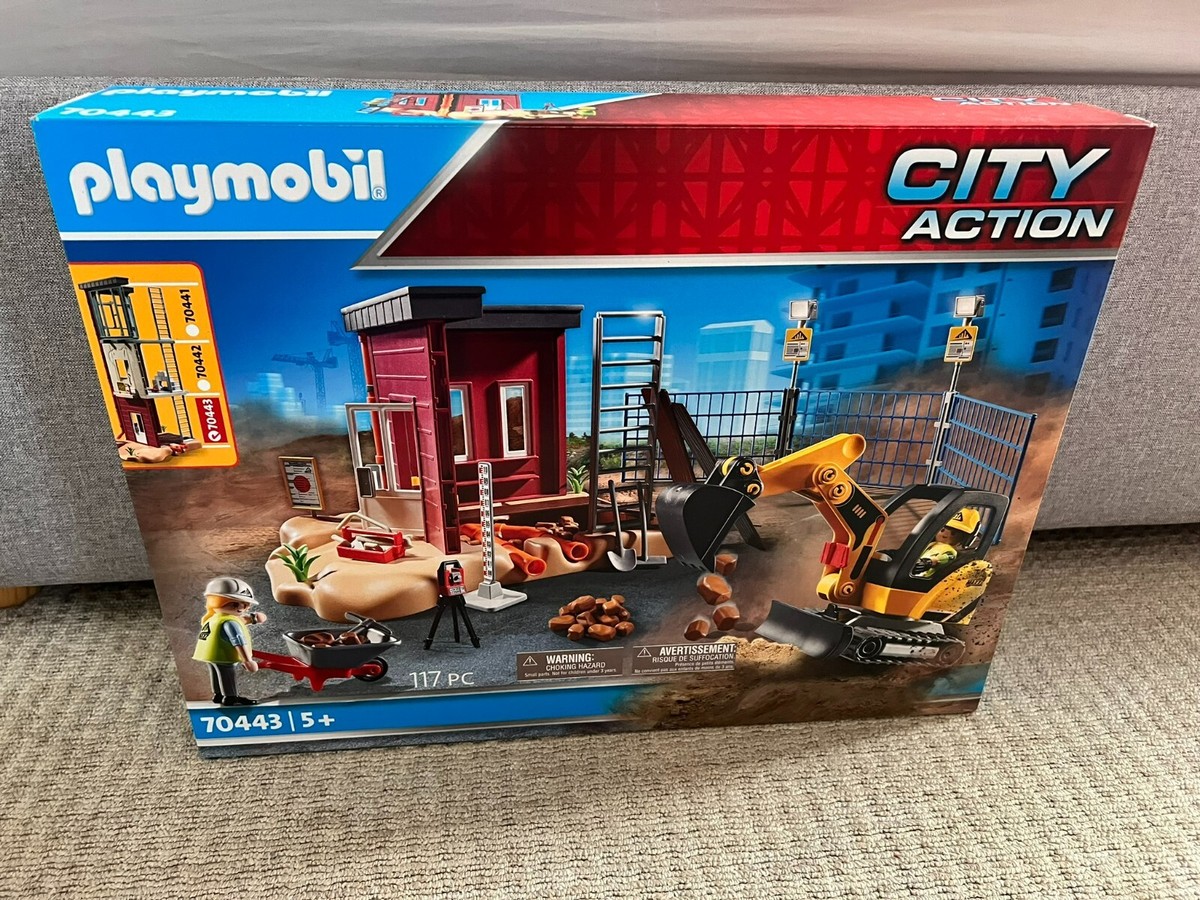 Construction Set Playmobil Construction Excavator Playmobil