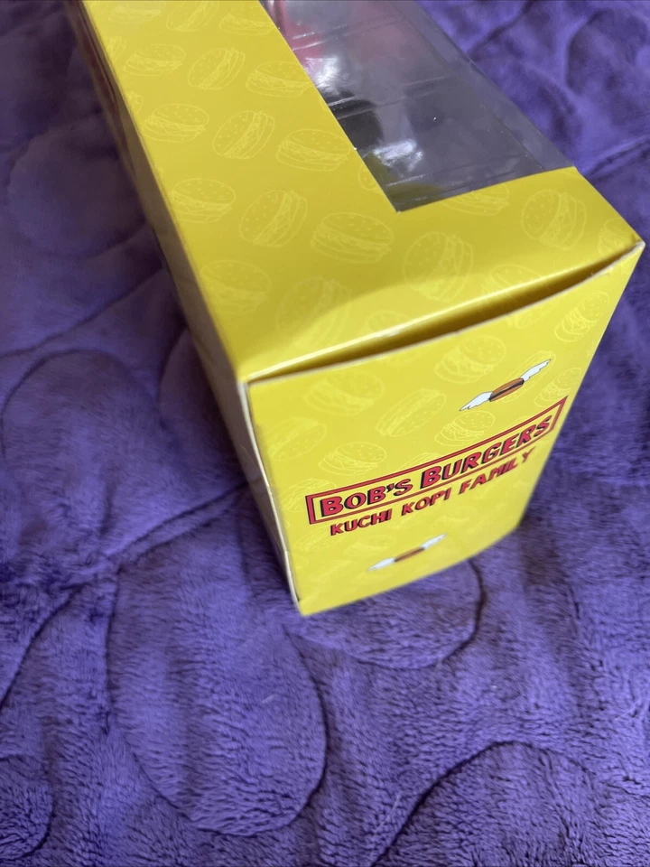 FIGURA BOB'S BURGERS KUCHI KOPI LINDA TINA GENE LOUISE FAMILY GAMESTOP 2018 Foto 3 de 4