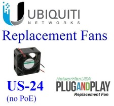 1x new quiet version Sunon replacement fan Ubiquiti UniFi Switch US-24 no PoE 