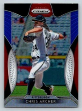 2019 Panini Prizm Prizms Cosmic Haze #45 Chris Archer (ref 204613)