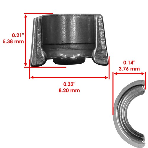 Caltric 3022414 7043988 3610212 3610199 5138477 Intake Valve Kit For Polaris - Foto 4 di 7