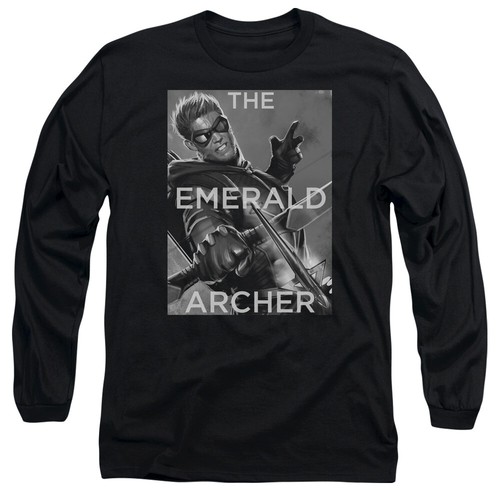 Green Arrow ""Emerald Archer"" Pullover Hoodie, Sweatshirt oder Langarm T-Shirt - Bild 10 von 10