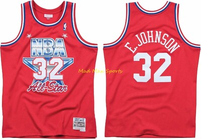 MAGIC JOHNSON Lakers 1991 West ALL STAR Mitchell & Ness Swingman