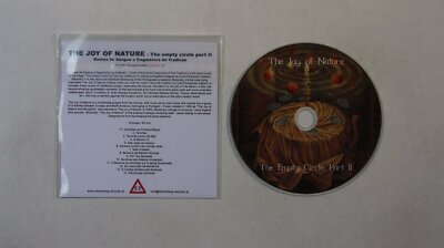 The Joy Of Nature The Empty Circle Part 2  Austria Advance CD 2009 Dark Ambient