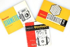BROWNIE CAMERA MANUALS VINTAGE SET OF 3