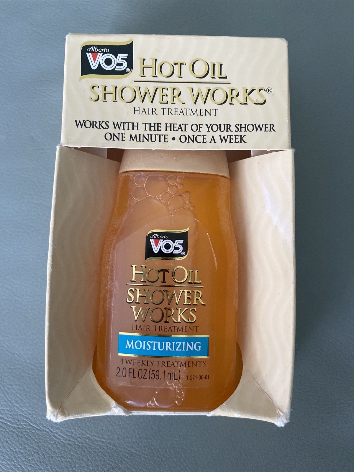 Alberto VO5 Hot Oil Shower Works Moisturizing Hair Treatment 2 Oz