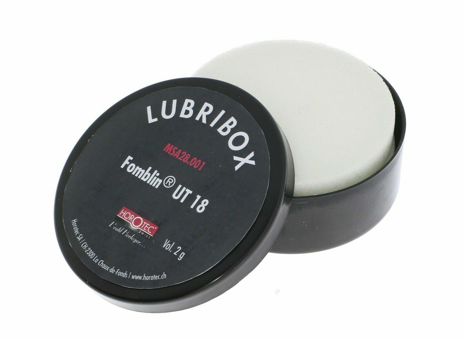 Boîte Lubribox Horotec 28.001 pour l'entretien régulier de vos montres de collection