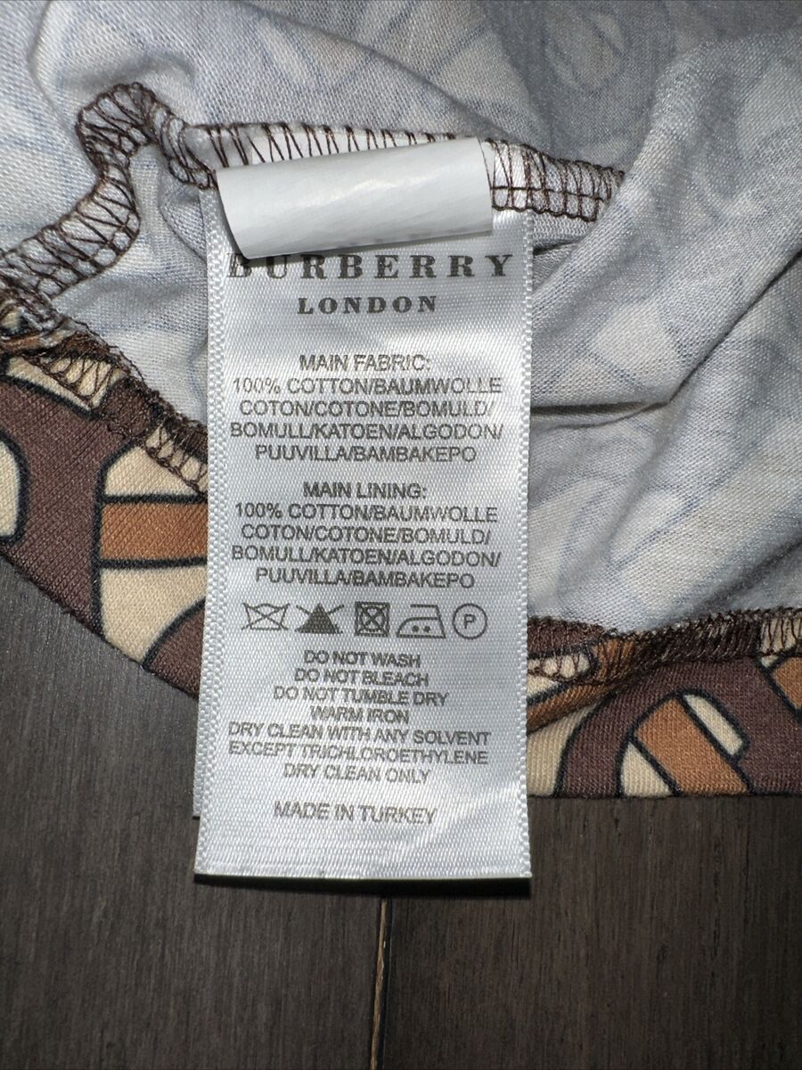 Burberry TB Monogram Logo Graphic Stripe Fitted Size XS Burberry TB Monogram Logo Graphic Stripe Fitted Size XS