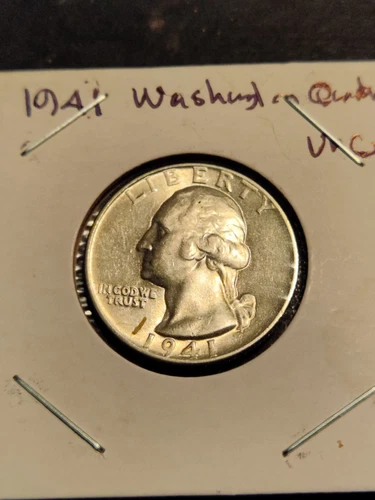 1941 Washington Quarter UNC