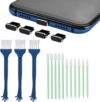 Cobee Handy Reinigungsset, 17 Teiliges Telefon Port Reinigungsbürsten Set USB C