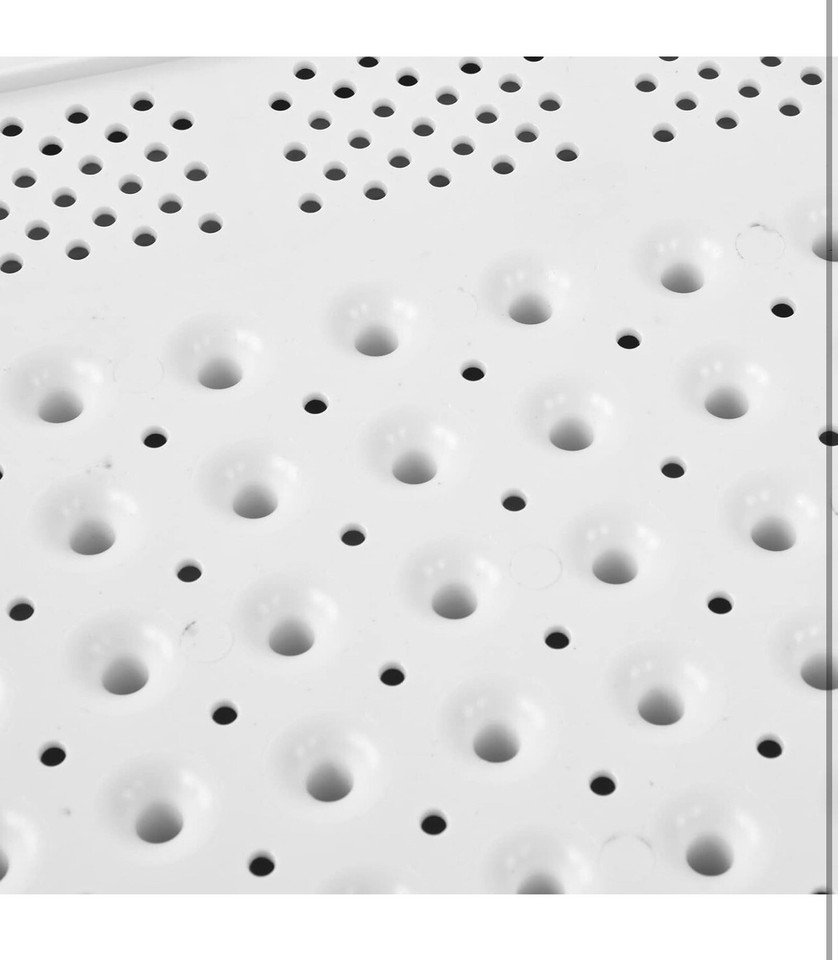 Dish Rack Drainer Tray Gray White 14x12 In , Open Box … eBay