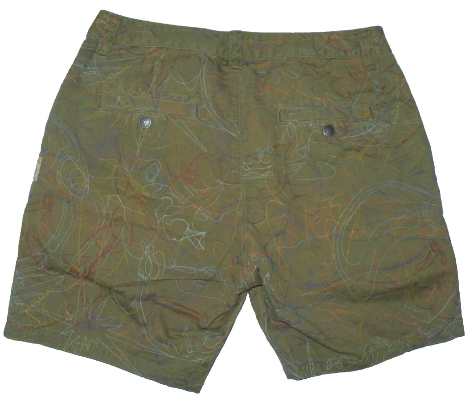 $235 Nuevo sin Etiquetas Para hombres 32 BILLIONAIRE BOYS CLUB BB Pantalones Cortos Mezclados en Oliva Drab Foto 2 de 4