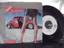 45 N ps PIC SLEEVE ZZ TOP LEGS / BAD GIRL ON WARNER BROTHERS RECORDS