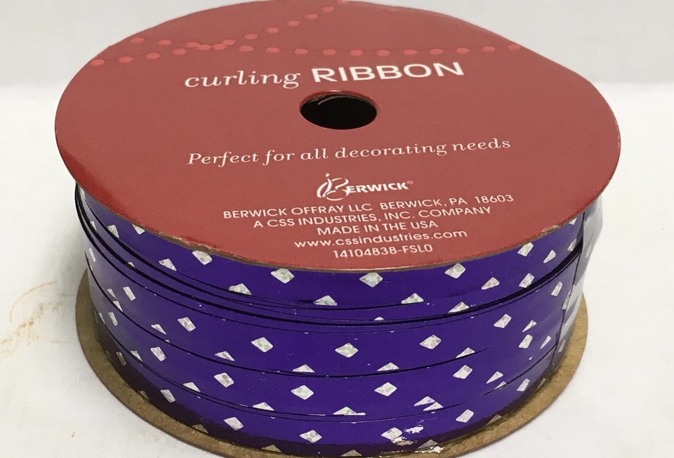 LOTE DE 6 Cinta Rizadora Mismo Color Tradicional para Regalos Nueva Se Vende por separado Foto 2 de 3