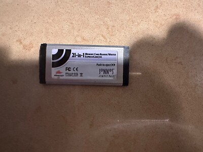 Sonnet 21 in 1 Multimedia Reader & Writer ExpressCard|34
