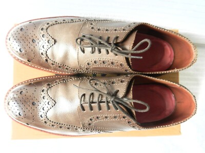 Grenson Archie Derby Brown Brogue Heavy Country Commando