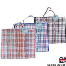 Large Storage Laundry Bags Extra Strong Durable Reusable Shopping Bag Moving UK