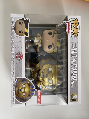 NEW BAKUGAN AJIT & PHAROL US (TARGET EXCLUSIVE) 2021 POP! VINYL 2-PACK