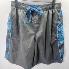 Nike Board Shorts Swim Trunks Embroidered Mens L Y2K VTG cool Water Beach 2055