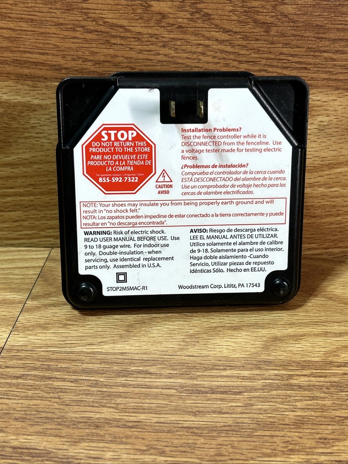 American Farm Works 2 Mile AC Low Impedance Energized Electric Fence Controller