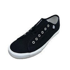 Hurley Women's CHLOE No Laces Slip-On Sneakers Black - Grade A