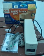 NEVER USED APC Back-UPS 500 500VA 300w Battery Backup/Surge Protection-NOBATTERY