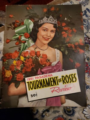 Rose Parade Program Book 1951 Pasadena Tournament Of Roses Parade Program,California,Advertising ...