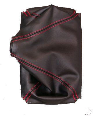 FITS HONDA CIVIC 92-95 REAL ITALIAN LEATHER SHIFT BOOT RED | eBay