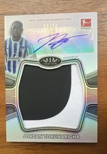 2020-21 Topps Tier One Prodigious Jumbo Patch Auto Jordan Torunarigha /10