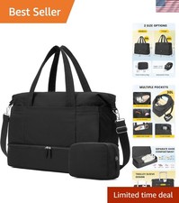Duffle Bag for Travel - 30L Gym Bag for Women Men Personal Item Travel Bag wi...