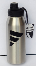 Adidas original 1L 33.8 oz. 18/8 Stainless Steel BPA FREE Bottle Hot/Cold NEW