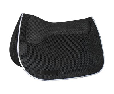 Acavallo 3D Spacer Memory Foam Schabracke Jump in schwarz - AC246