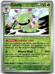 Cradily 006/142 Reverse Holo Rare Stellar Crown