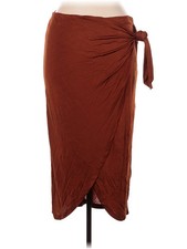 NWT Maeve by Anthropologie Women Brown Casual Skirt XL