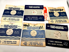 Vtg. Lot Of View-Master 1940's Fairy Tales, 6 Reels, 1 Booklet