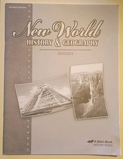 New World History and Geography Fourth Edition Student Quizzes