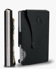 Mountain Voyage Co Minimalist Wallet for Men Slim RFIDIScratch Resistant Blanck