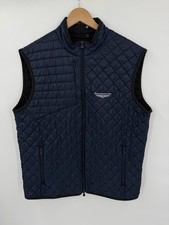 Greyson Yukon Quilted Full Zip Vest Men’s XL Navy Blue Golf Dallas Athletic Club