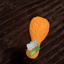 Sunny Days Squeeezy Fried Chicken Leg Squishy Sensory Jumbo Squeeze Toy NWT
