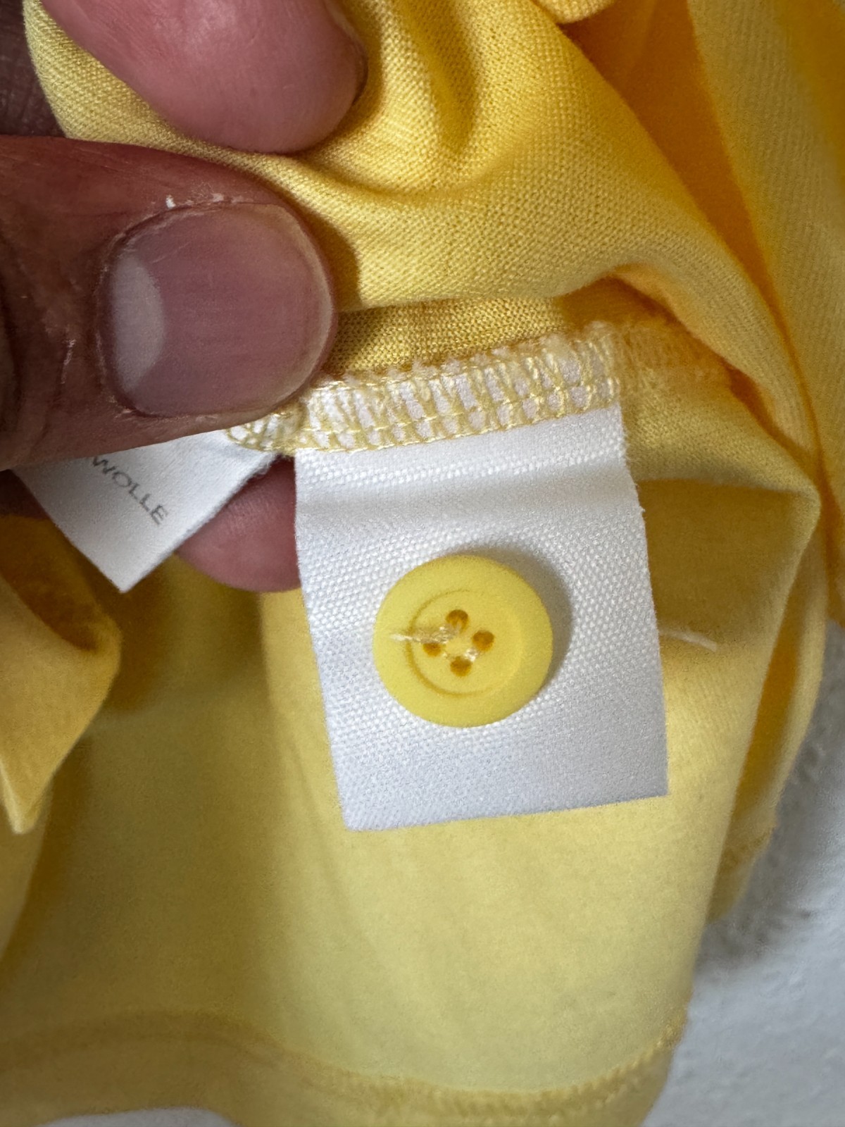 Van Graaf Men's Classic Yellow Polo Shirt - Size L image 7