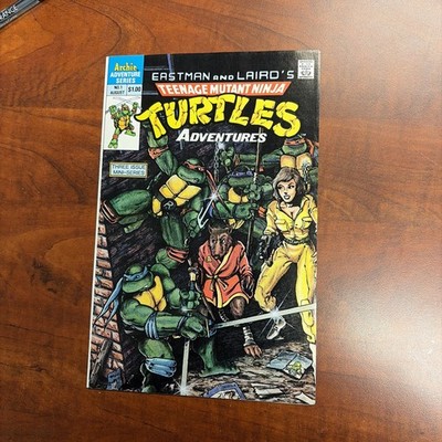 Teenage Mutant Ninja Turtles Adventures #1 1988 1st App Bebop 1st Printing NM 