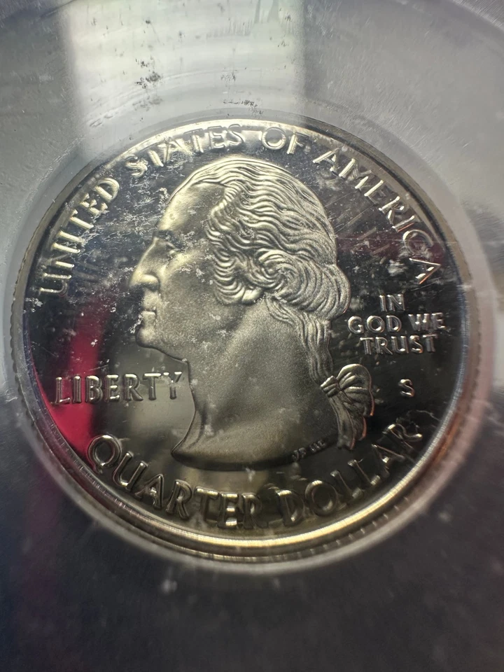 2001-S - STATE QUARTER - NORTH CAROLINA - ICG - PR - 69 - DCAM - Image 4 of 4