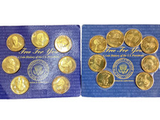 LOT OF 15...1997 Reader's Digest BRASS Presidential Coins NEW in Package