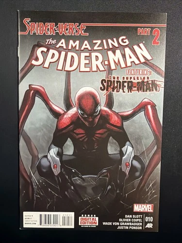 Amazing Spider-Man #10 2015 1st Appearance of Spider-Punk Marvel VF/NM *A2