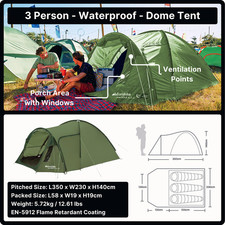 Eurohike Pop Up Camping Tents for sale UK