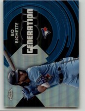 2022 Topps Chrome Update Bo Bichette Generation Now Chrome #GNC-6 Blue Jays