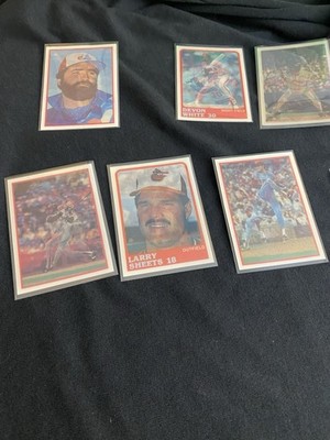 1986-1987 Sportflics Baseball Lot   Boggs Ripken HOF McGwire Tri-Star Lenticular