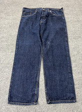 Vtg Levis 501 Straight Leg Jean 38 Y2K 90s Baggy USA Made Grunge Street Normcore