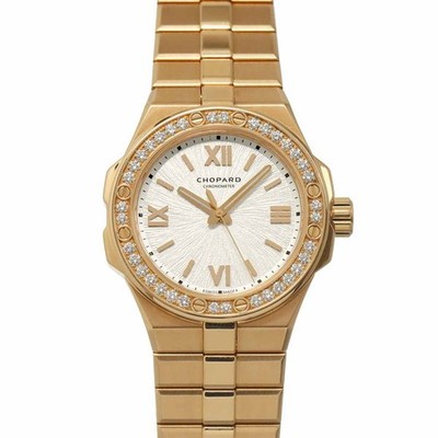 Chopard Alpine Eagle 295384-5001 K18PG Diamond Automatic Gray Dial 90316919
