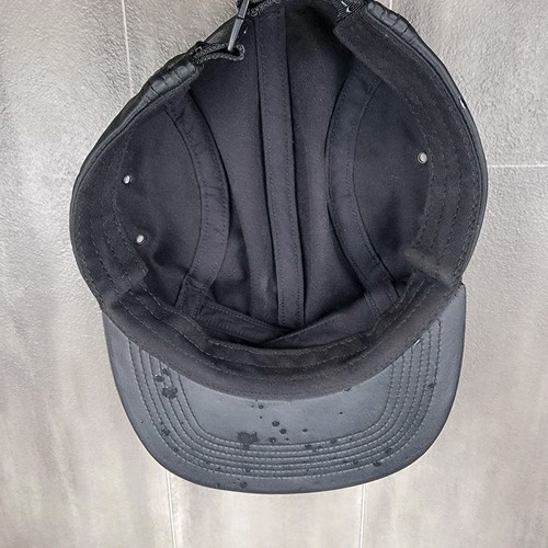 Cappello Supreme Box Logo Splatter 5 Pannelli Camp Nero Made In USA Avant-Garde - Foto 8 di 9